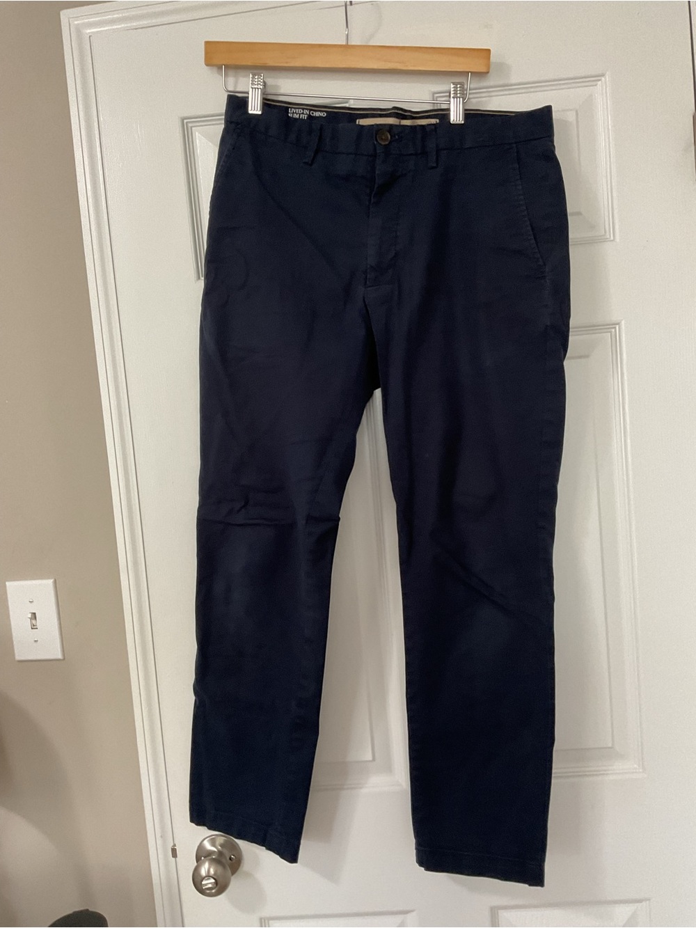 Banana Republic Men's Navy Chino Pants